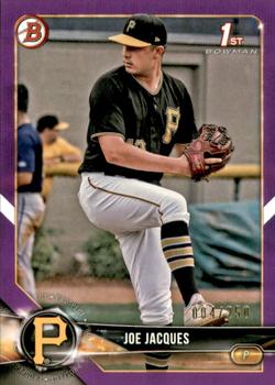 2018 Bowman Draft - Purple #BD-24 Joe Jacques Front