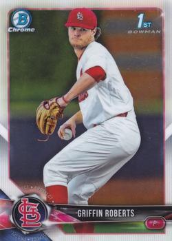 2018 Bowman Draft - Chrome #BDC-137 Griffin Roberts Front