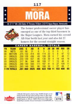 2006 Fleer Tradition #117 Melvin Mora Back