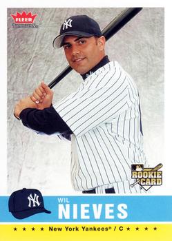 2006 Fleer Tradition #195 Wil Nieves Front