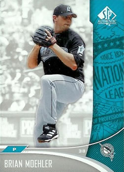 2006 SP Authentic #36 Brian Moehler Front