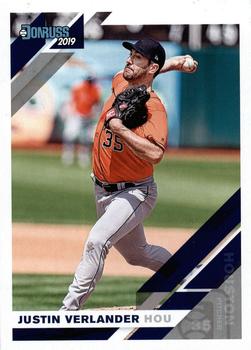 2019 Donruss #172 Justin Verlander Front