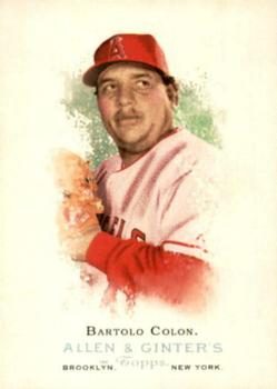 2006 Topps Allen & Ginter #52 Bartolo Colon Front