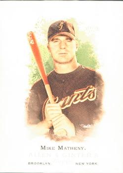 2006 Topps Allen & Ginter #85 Mike Matheny Front
