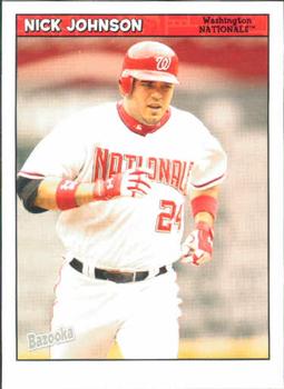 2006 Bazooka #165 Nick Johnson Front