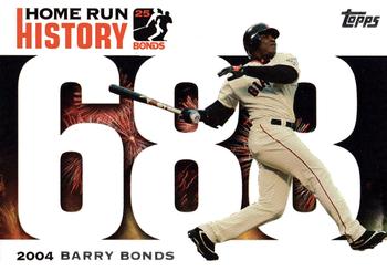 2006 Topps - Barry Bonds Home Run History #BB 688 Barry Bonds Front