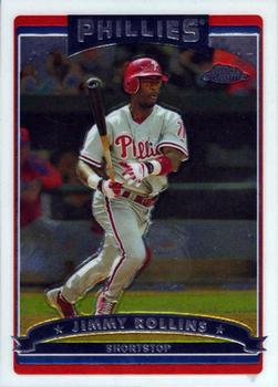 2006 Topps Chrome #121 Jimmy Rollins Front