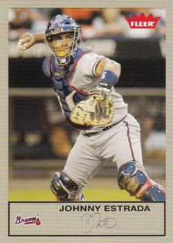 2005 Fleer Tradition - Gray Backs #21 Johnny Estrada Front