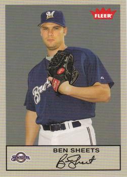 2005 Fleer Tradition - Gray Backs #36 Ben Sheets Front