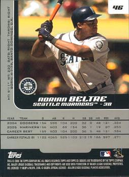 2006 Topps Co-Signers #46 Adrian Beltre Back