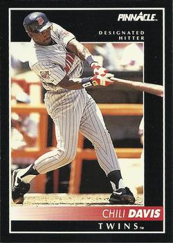 1992 Pinnacle #46 Chili Davis Front