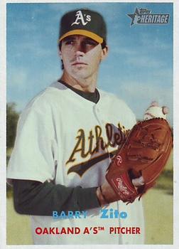 2006 Topps Heritage #105 Barry Zito Front