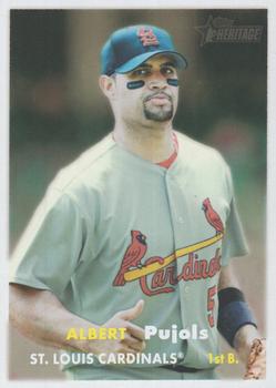 2006 Topps Heritage #165 Albert Pujols Front