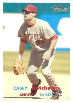 2006 Topps Heritage #316 Casey Kotchman Front