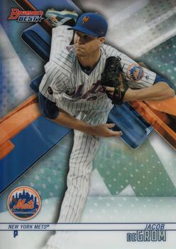 2018 Bowman's Best - Refractor #42 Jacob deGrom Front