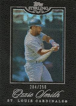 2006 Topps Sterling #198 Ozzie Smith Front