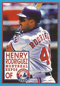 1997 Panini Stickers (Venezuela) #73 Henry Rodriguez Front