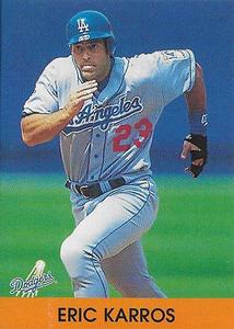 2000 Panini Stickers (Venezuela) #365 Eric Karros Front