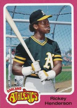 2019 Topps Throwback Thursday #37 Rickey Henderson Front