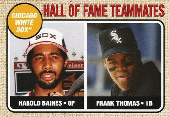 2019 Topps Throwback Thursday #173 Harold Baines / Frank Thomas Front