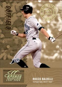 2005 Leaf Century - Post Marks Gold #87 Rocco Baldelli Front