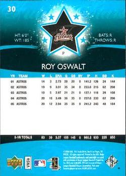 2006 Upper Deck Future Stars #30 Roy Oswalt Back