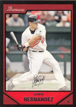 2007 Bowman #191 Ramon Hernandez Front