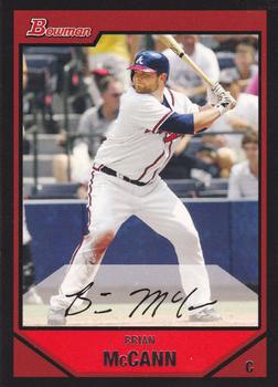 2007 Bowman #27 Brian McCann Front