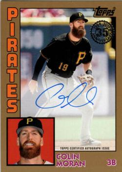 2019 Topps - 1984 Topps Baseball 35th Anniversary Autographs Gold #84A-CM Colin Moran Front