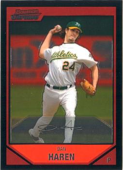 2007 Bowman Chrome #56 Dan Haren Front