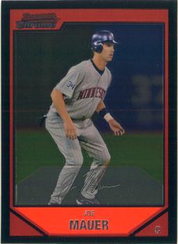 2007 Bowman Chrome #150 Joe Mauer Front