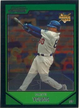 2007 Bowman Chrome #195 Delwyn Young Front