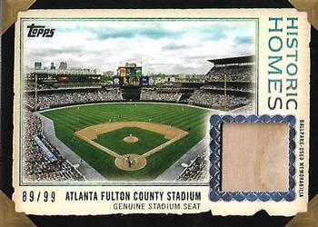 2019 Topps - Historic Homes Relics #HHR-8 Atlanta-Fulton County Stadium Front