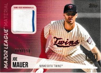 2019 Topps - Major League Material Relics 150th Anniversary #MLM-JM Joe Mauer Front