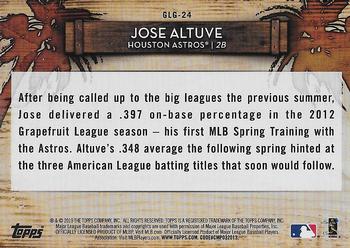 2019 Topps - Grapefruit League Greats #GLG-24 Jose Altuve Back