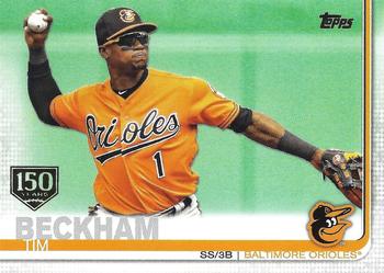 2019 Topps - 150th Anniversary #282 Tim Beckham Front