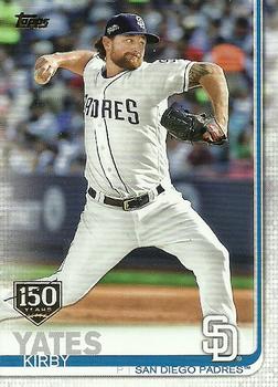 2019 Topps - 150th Anniversary #347 Kirby Yates Front