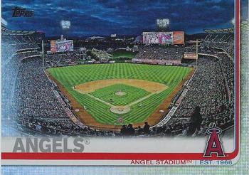 2019 Topps - Rainbow Foil #26 Angel Stadium Front