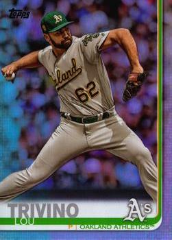 2019 Topps - Rainbow Foil #83 Lou Trivino Front