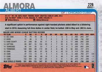 2019 Topps - Rainbow Foil #226 Albert Almora Back