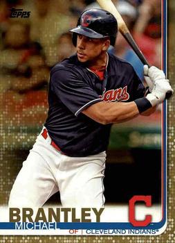 2019 Topps - Gold #51 Michael Brantley Front