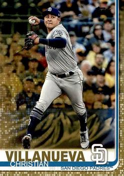 2019 Topps - Gold #56 Christian Villanueva Front