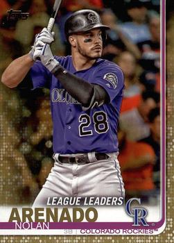 2019 Topps - Gold #70 Nolan Arenado Front