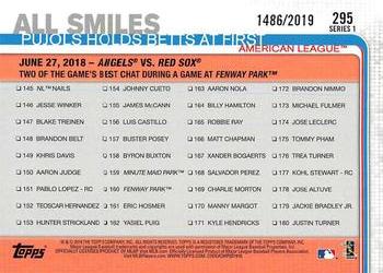 2019 Topps - Gold #295 All Smiles Back