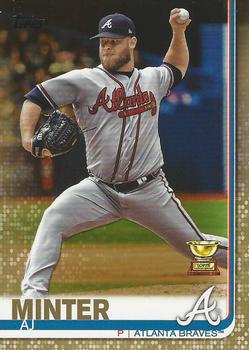 2019 Topps - Gold #467 A.J. Minter Front