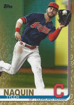 2019 Topps - Gold #535 Tyler Naquin Front