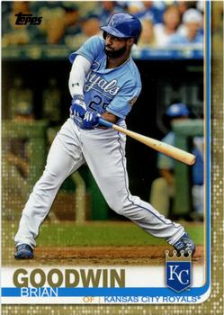 2019 Topps - Gold #640 Brian Goodwin Front