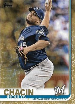 2019 Topps - Gold #642 Jhoulys Chacin Front