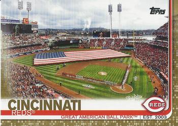 2019 Topps - Gold #691 Great American Ball Park Front