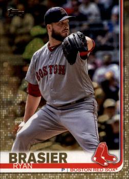 2019 Topps - Gold #693 Ryan Brasier Front